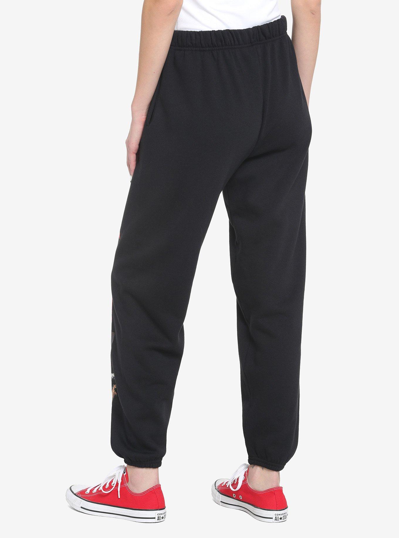 Friday The 13th Jason Girls Sweatpants, BLACK, alternate
