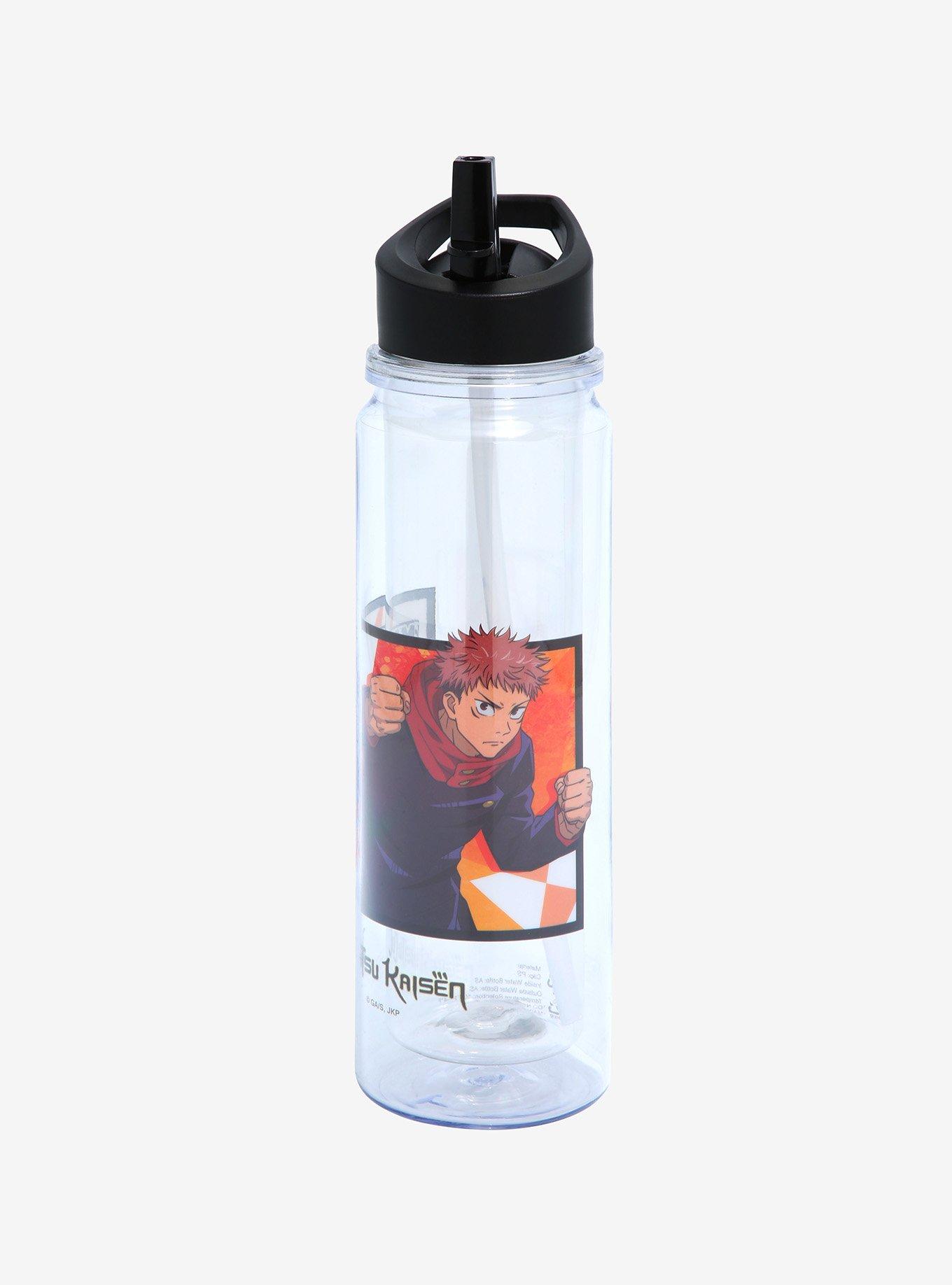 Jujutsu Kaisen Yuji Banner Water Bottle, , alternate