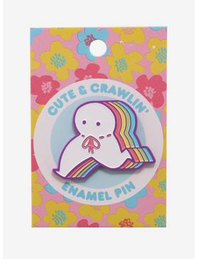 Rainbow Chibi Nightcrawler Enamel Pin, , hi-res