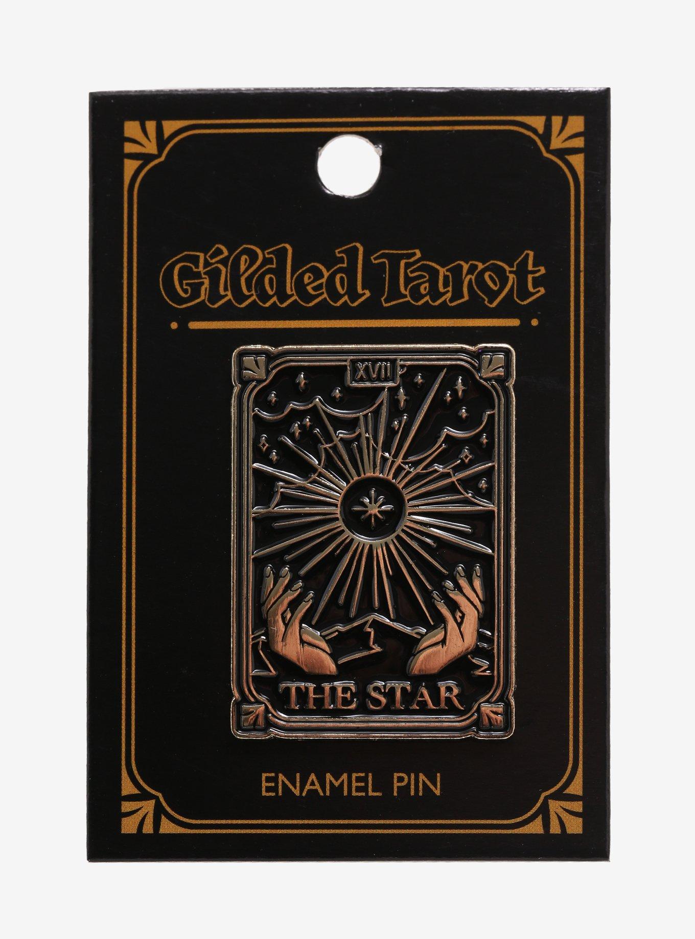 The Star Tarot Card Enamel Pin, , alternate