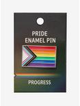 Progress Pride Flag Enamel Pin, , alternate