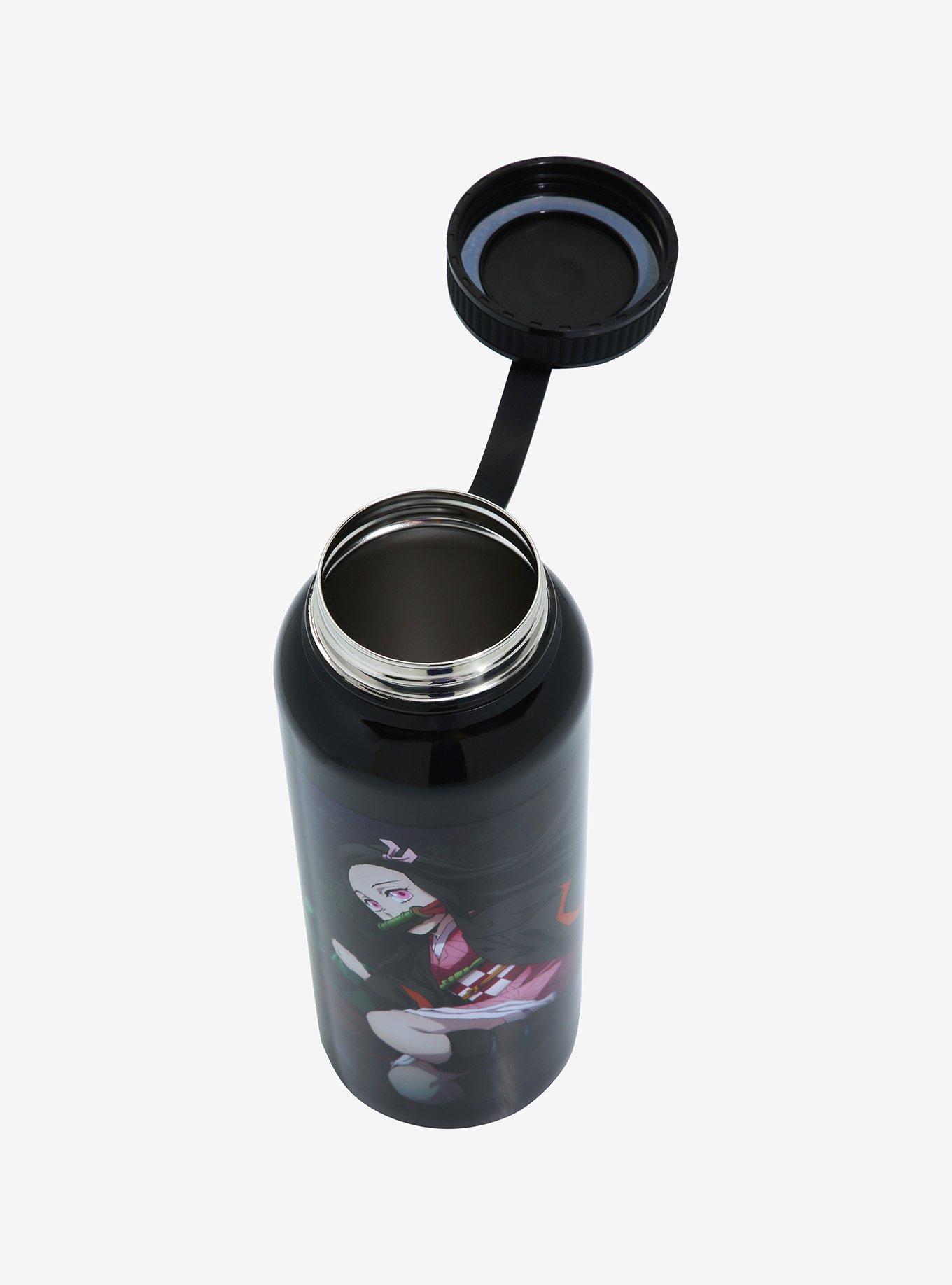 Demon Slayer: Kimetsu No Yaiba Siblings Stainless Steel Water Bottle, , alternate