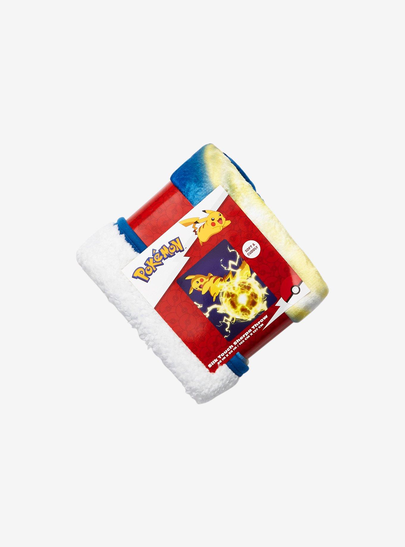 Pokemon Pikachu Electric Shock Throw Blanket, , alternate