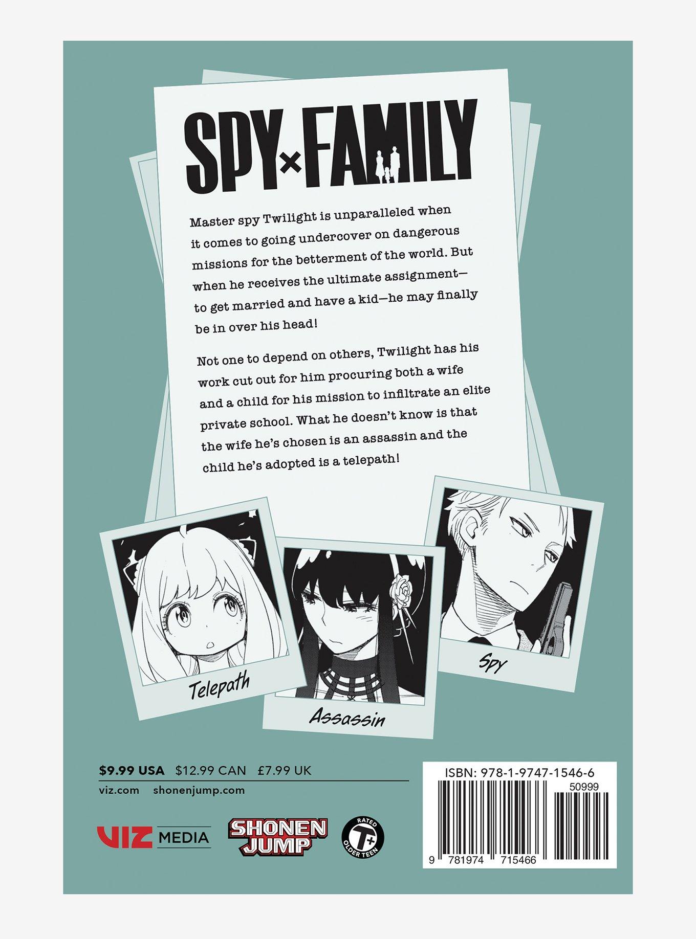 Spy X Family Vol. 1 Manga, , alternate