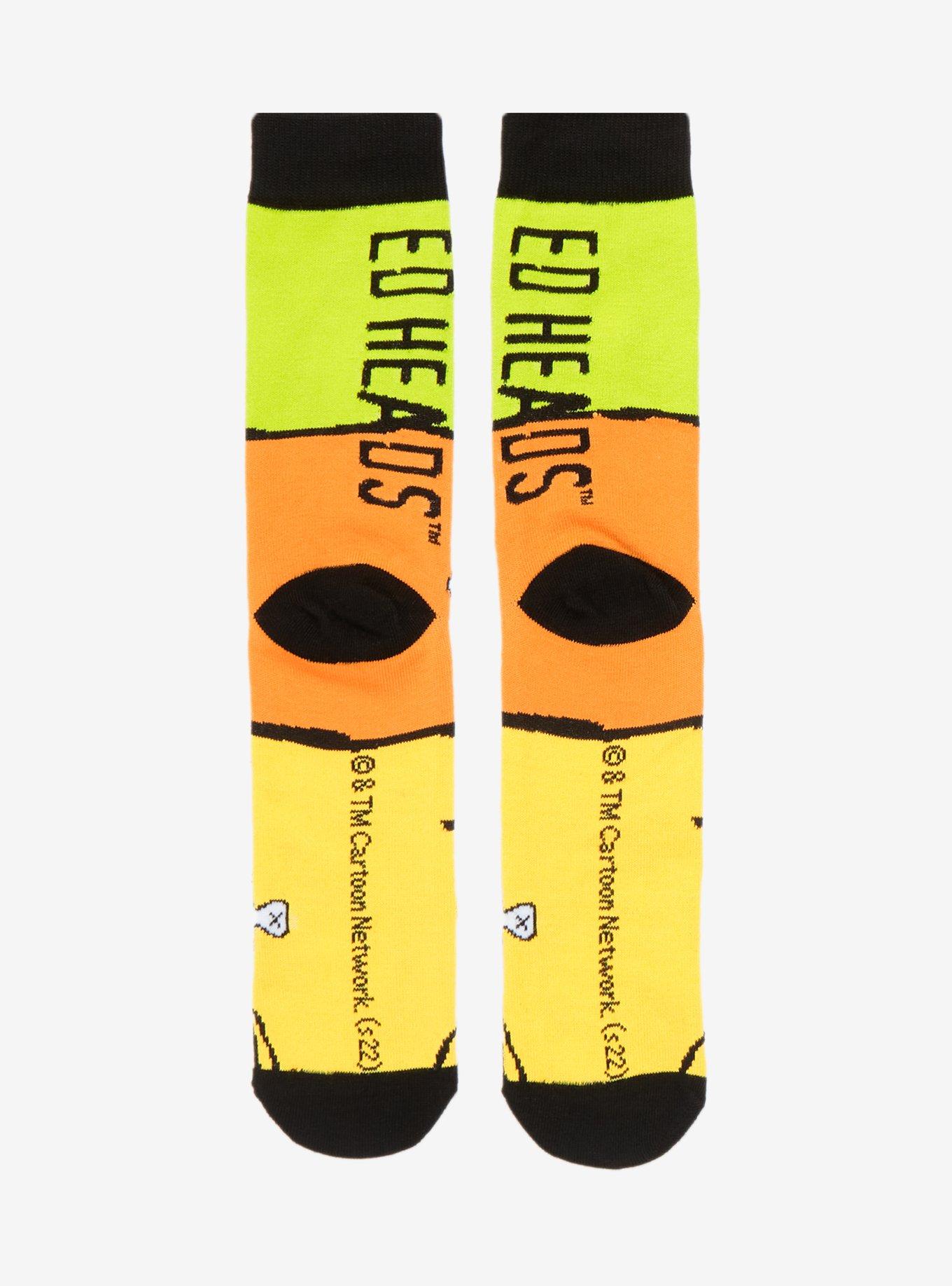 Ed, Edd N Eddy Panel Crew Socks, , alternate