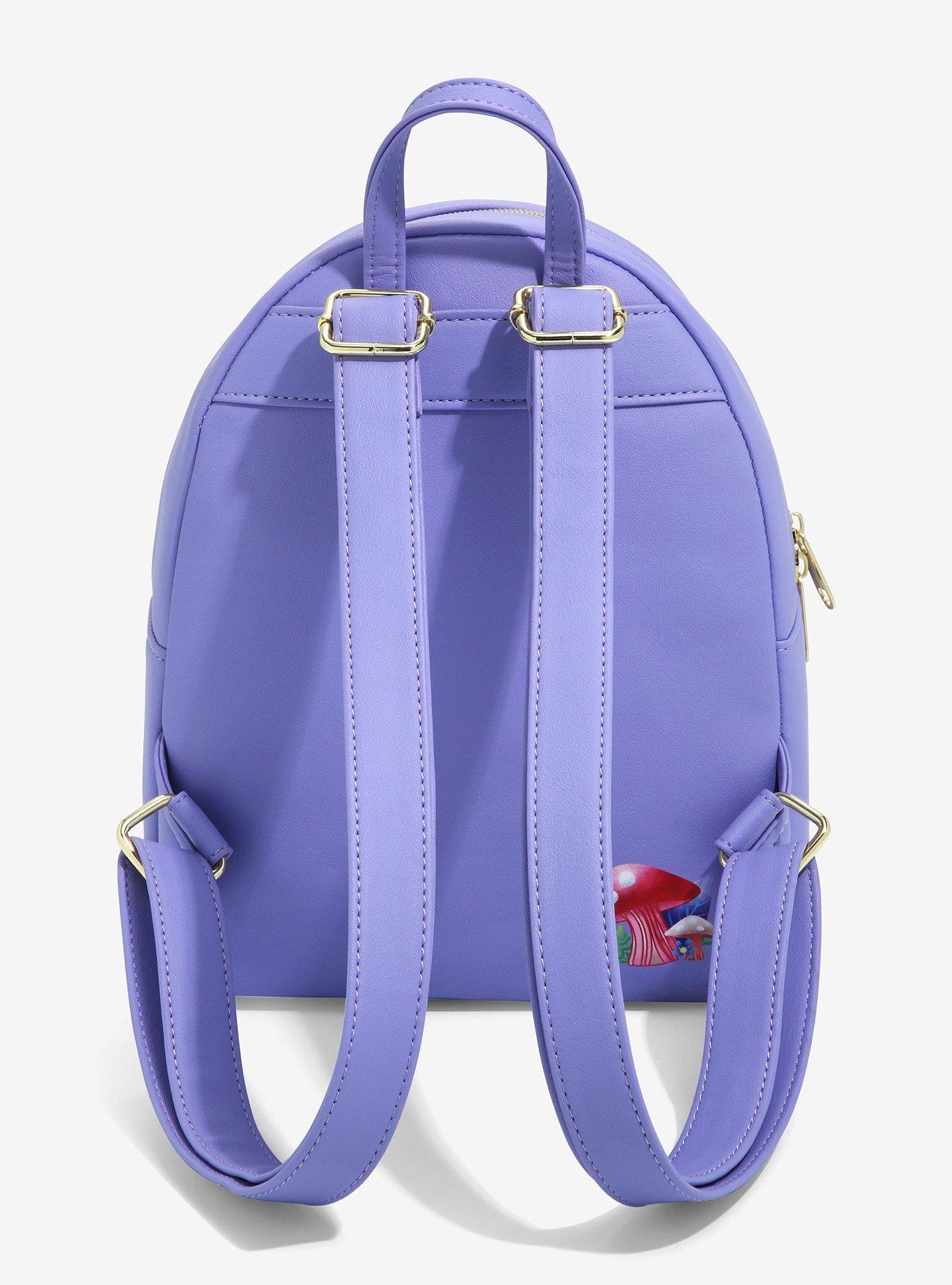 Loungefly Disney Alice in Wonderland Mushroom Tea Party Mini Backpack 