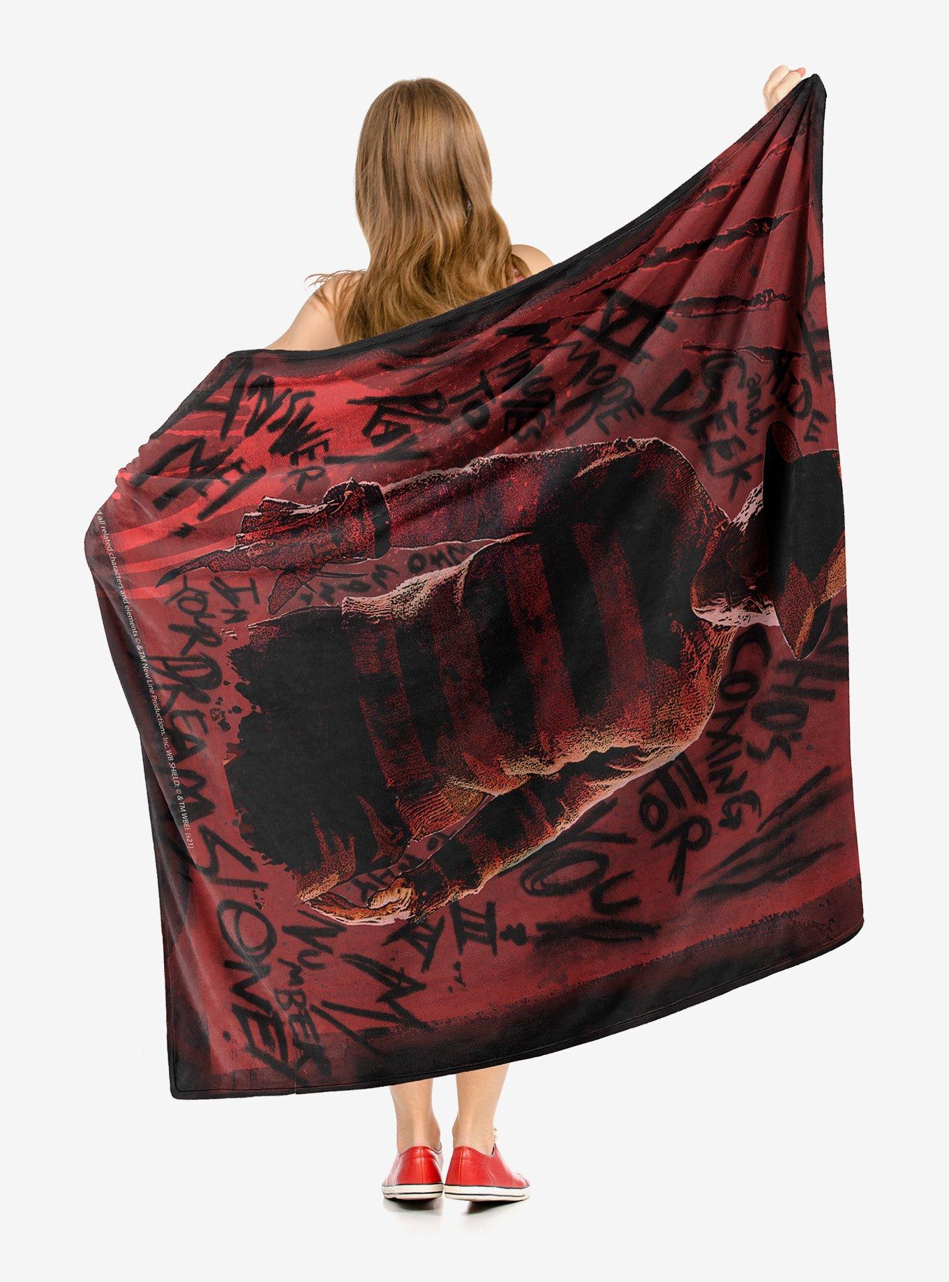 A Nightmare On Elm Street Freddy's Claw Throw Blanket, , hi-res