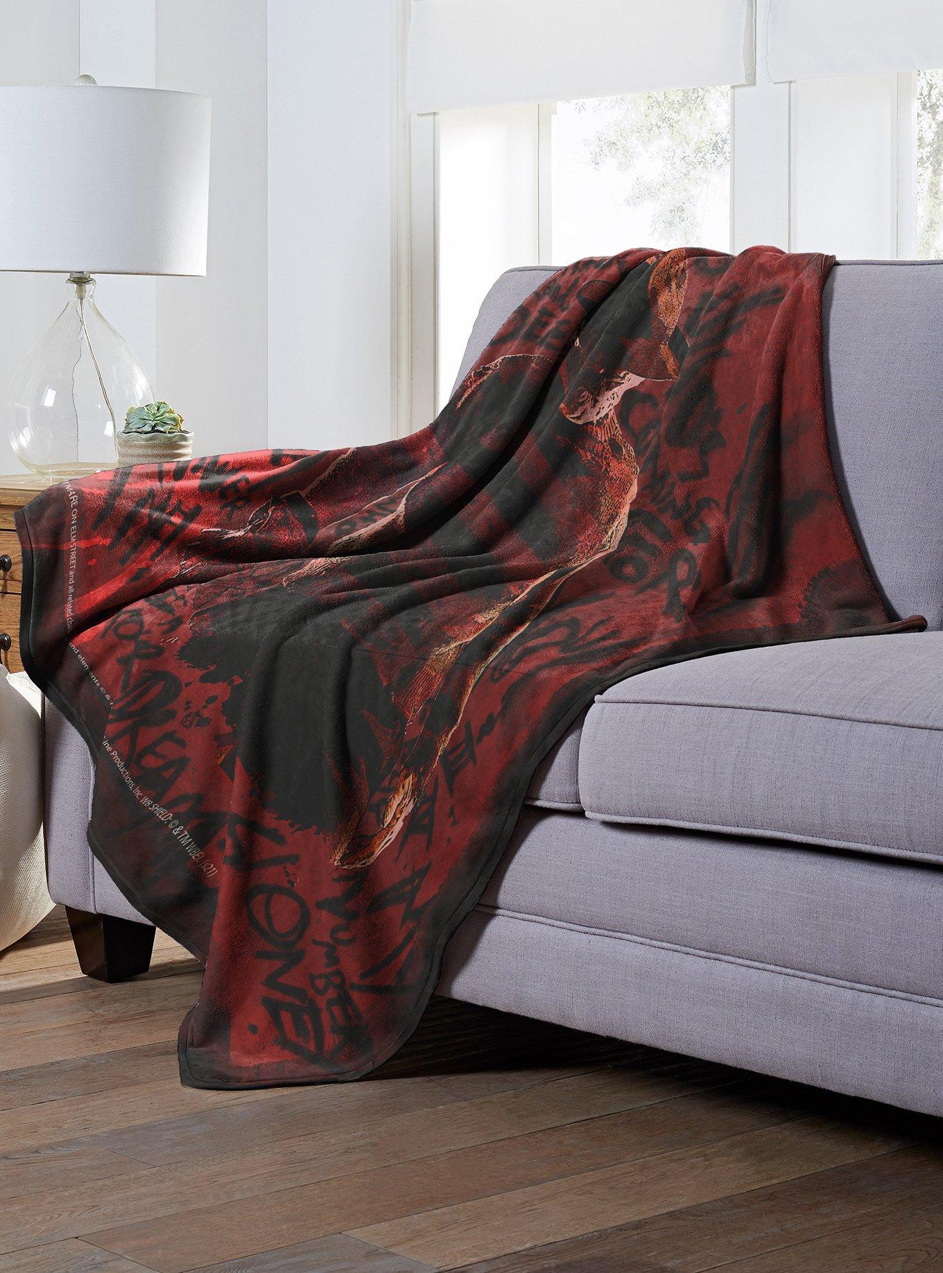 A Nightmare On Elm Street Freddy's Claw Throw Blanket, , alternate