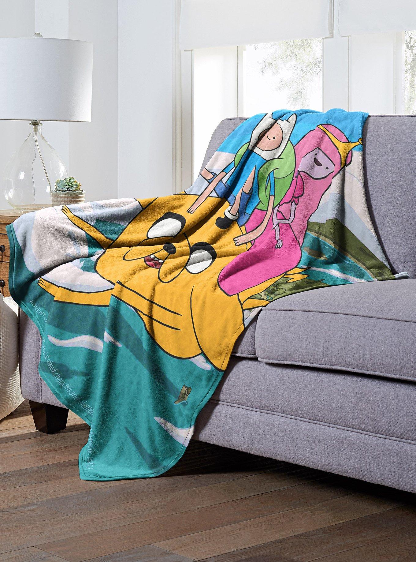 Adventure Time Magic Ride Throw Blanket, , alternate