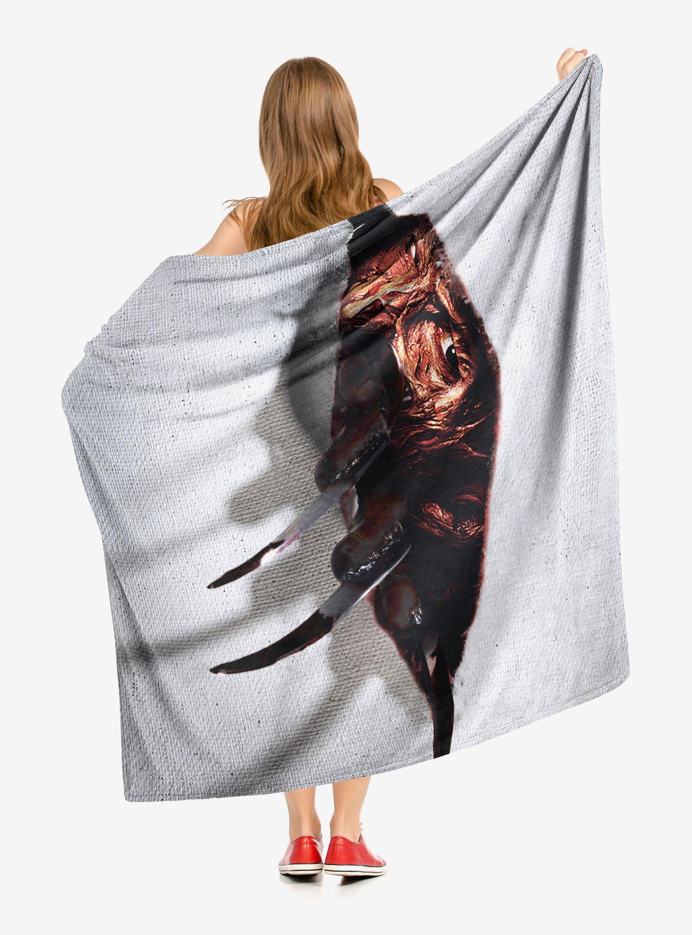 A Nightmare On Elm Street Here's Freddy Throw Blanket, , hi-res