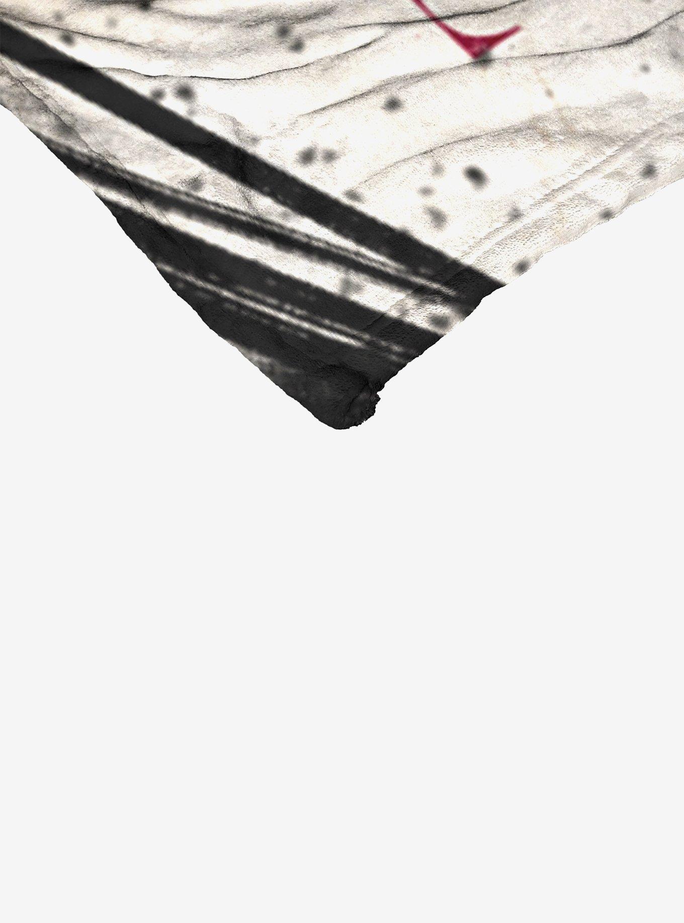 Adventure Time Paper Marceline Throw Blanket, , alternate