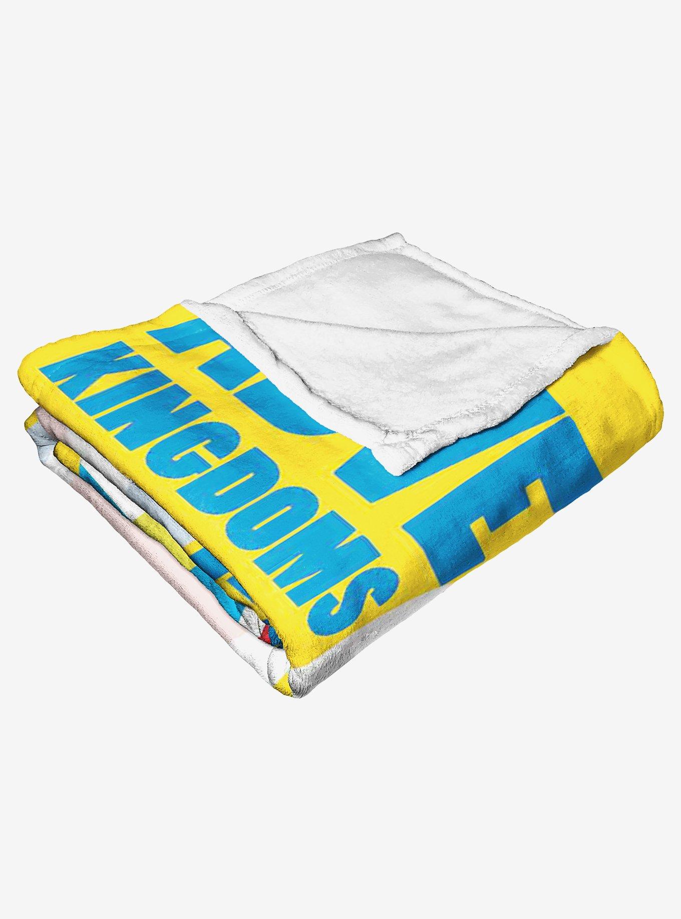 Adventure Time Adventurous Kingdoms Throw Blanket, , alternate