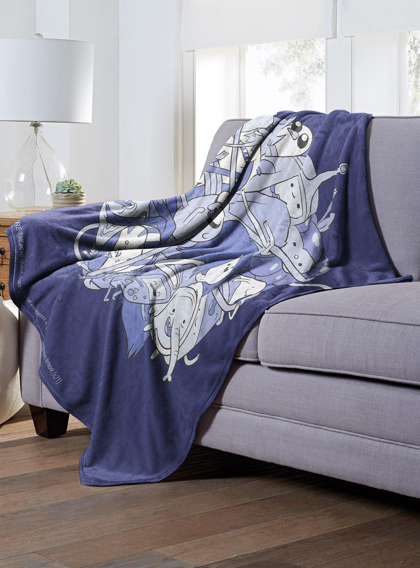 Adventure Time Ball Of Fun Throw Blanket, , alternate