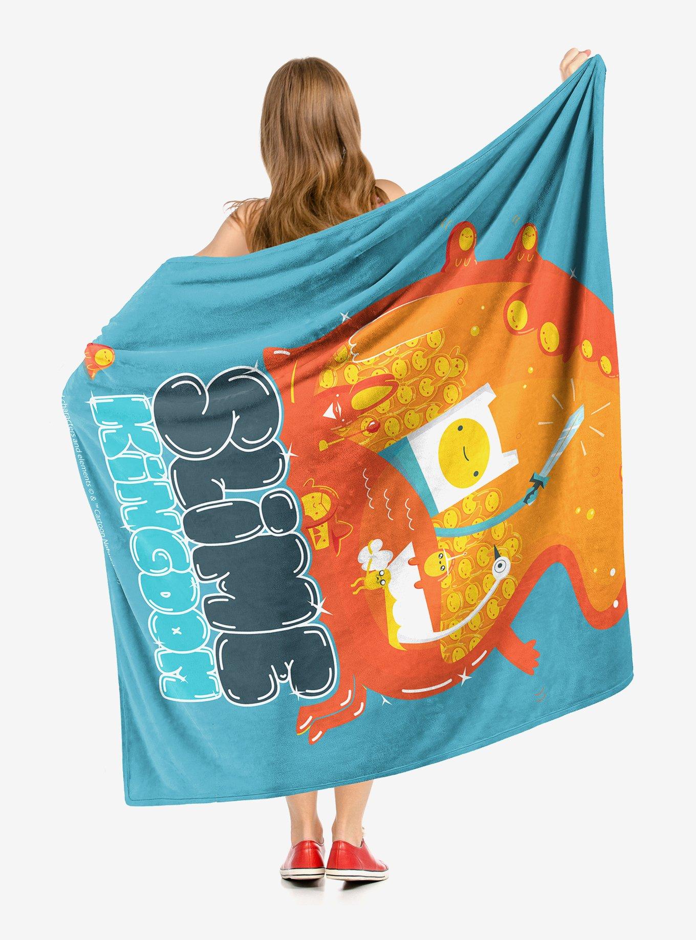 Adventure Time Slime Kingdom Throw Blanket, , hi-res