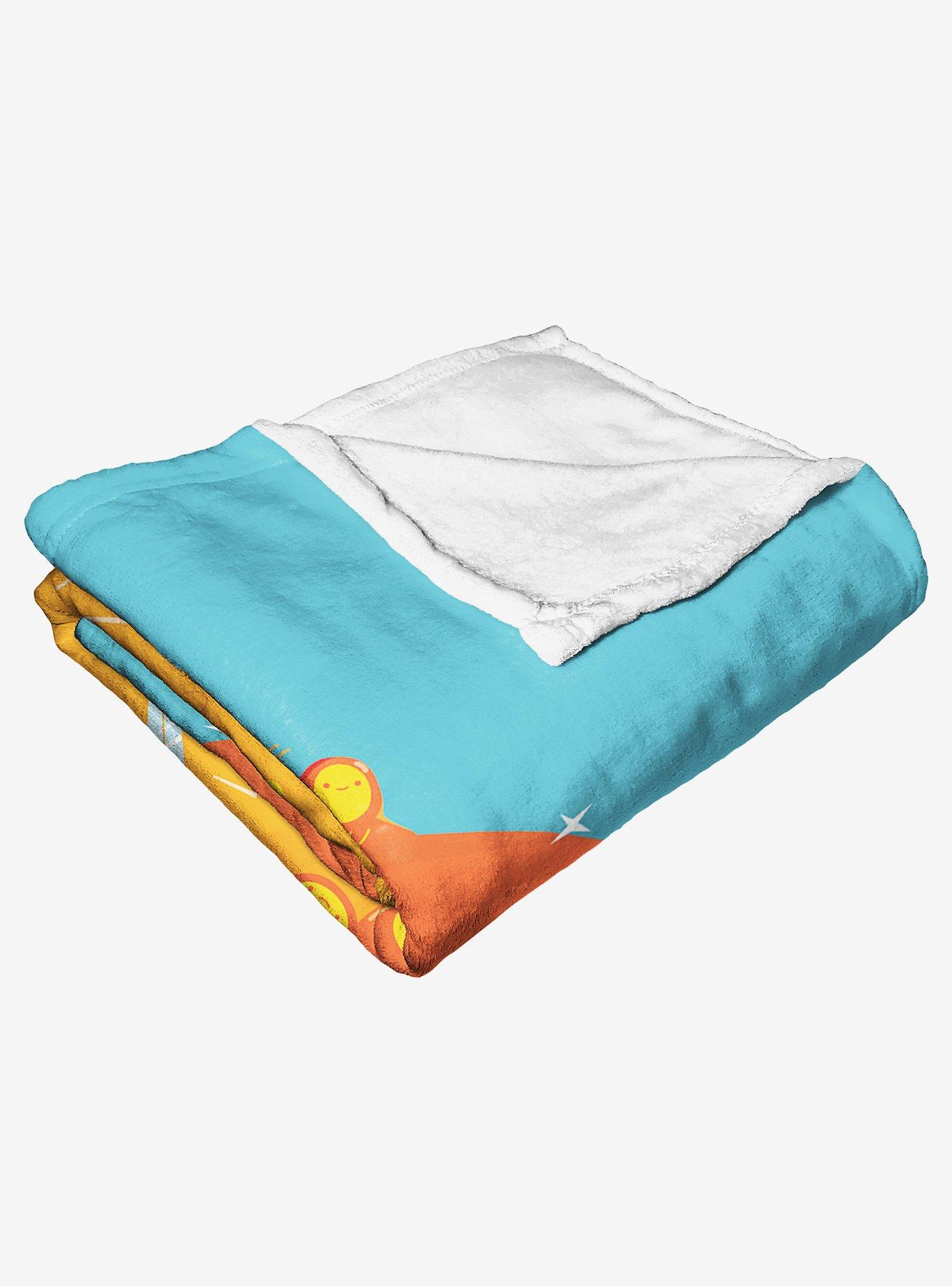 Adventure Time Slime Kingdom Throw Blanket, , alternate