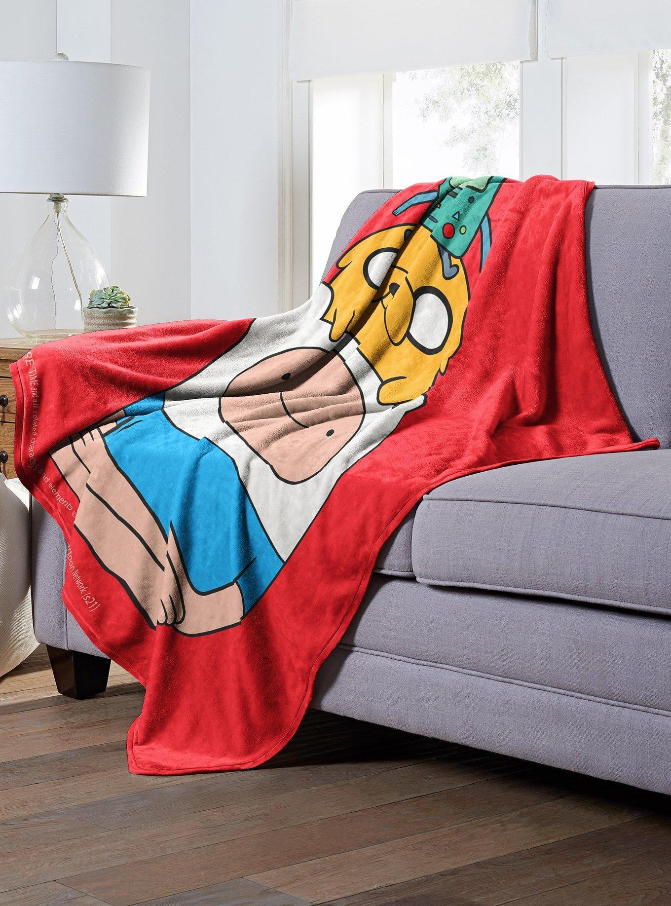 Adventure Time Super Stack Throw Blanket, , alternate