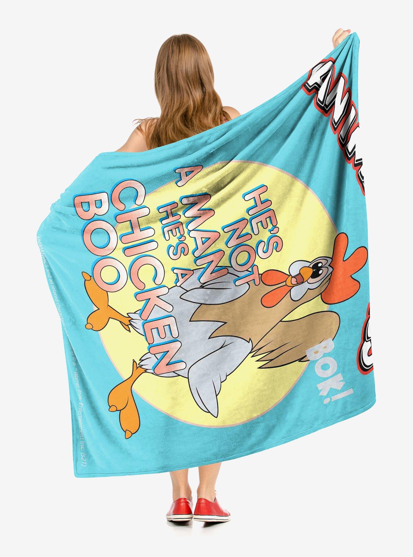 Animaniacs Chicken Boo Throw Blanket, , hi-res