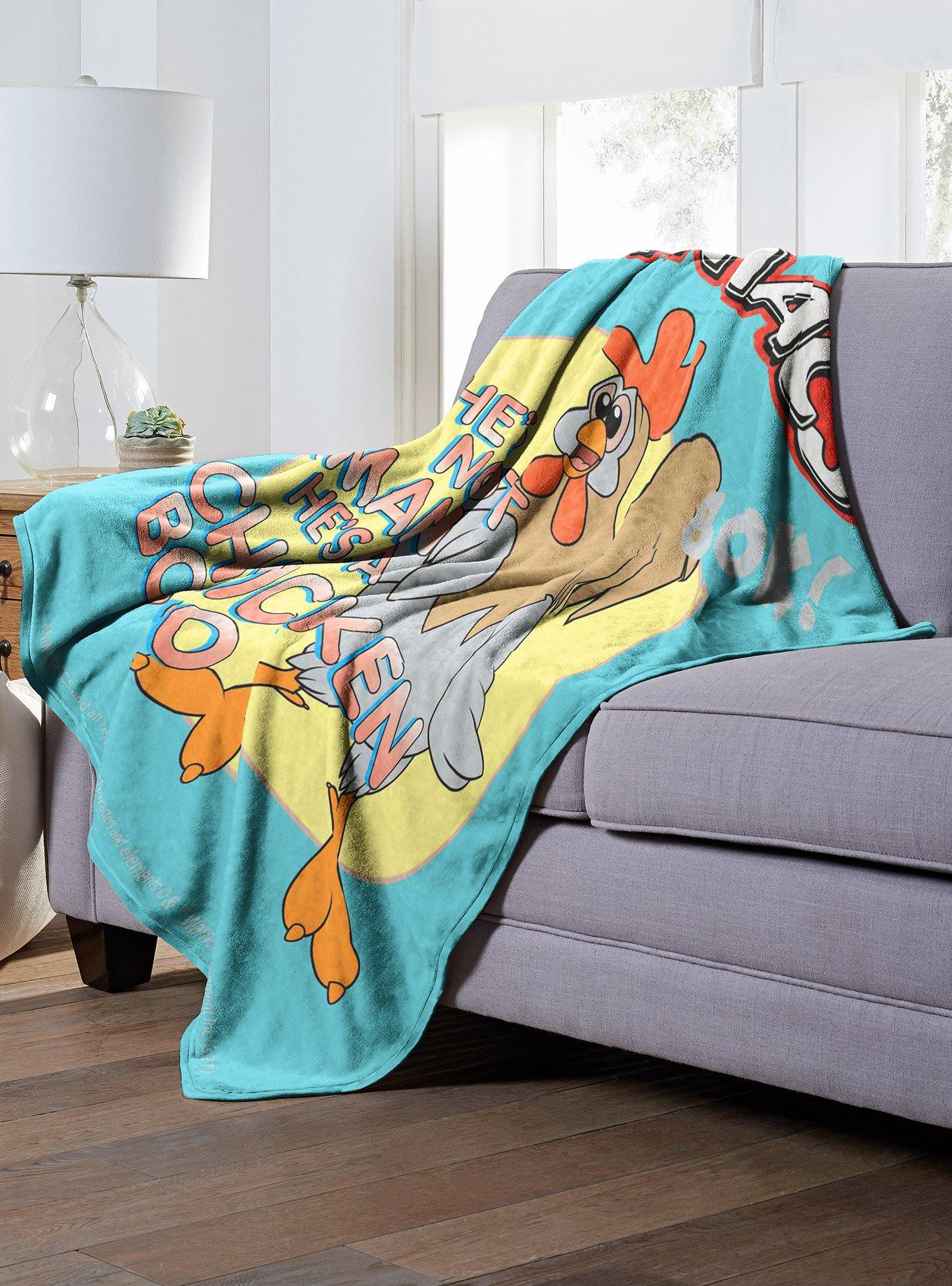 Animaniacs Chicken Boo Throw Blanket, , alternate