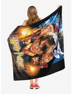Plus Size Harry Potter Sorcerer's Stone Throw Blanket, , hi-res