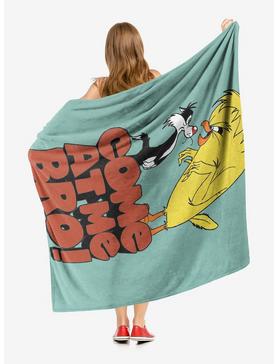 Looney Tunes Come At Me Bro Throw Blanket, , hi-res