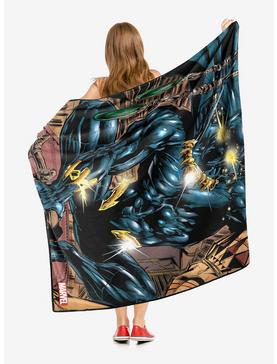 Plus Size Marvel Black Panther Wealth Of Wakanda Throw Blanket, , hi-res