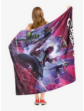 Marvel Guardians Of The Galaxy Guardian Gamers Throw Blanket, , hi-res