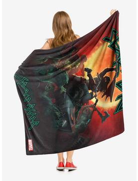 Marvel Guardians Of The Galaxy Space Rider Throw Blanket, , hi-res