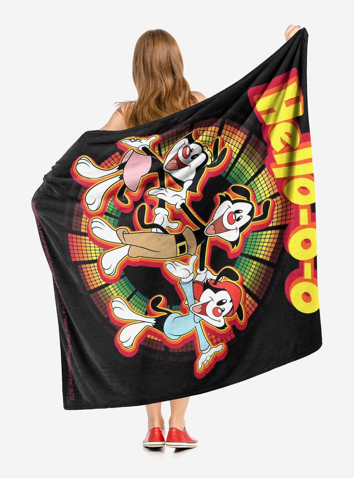Animaniacs Hellooo Throw Blanket, , hi-res