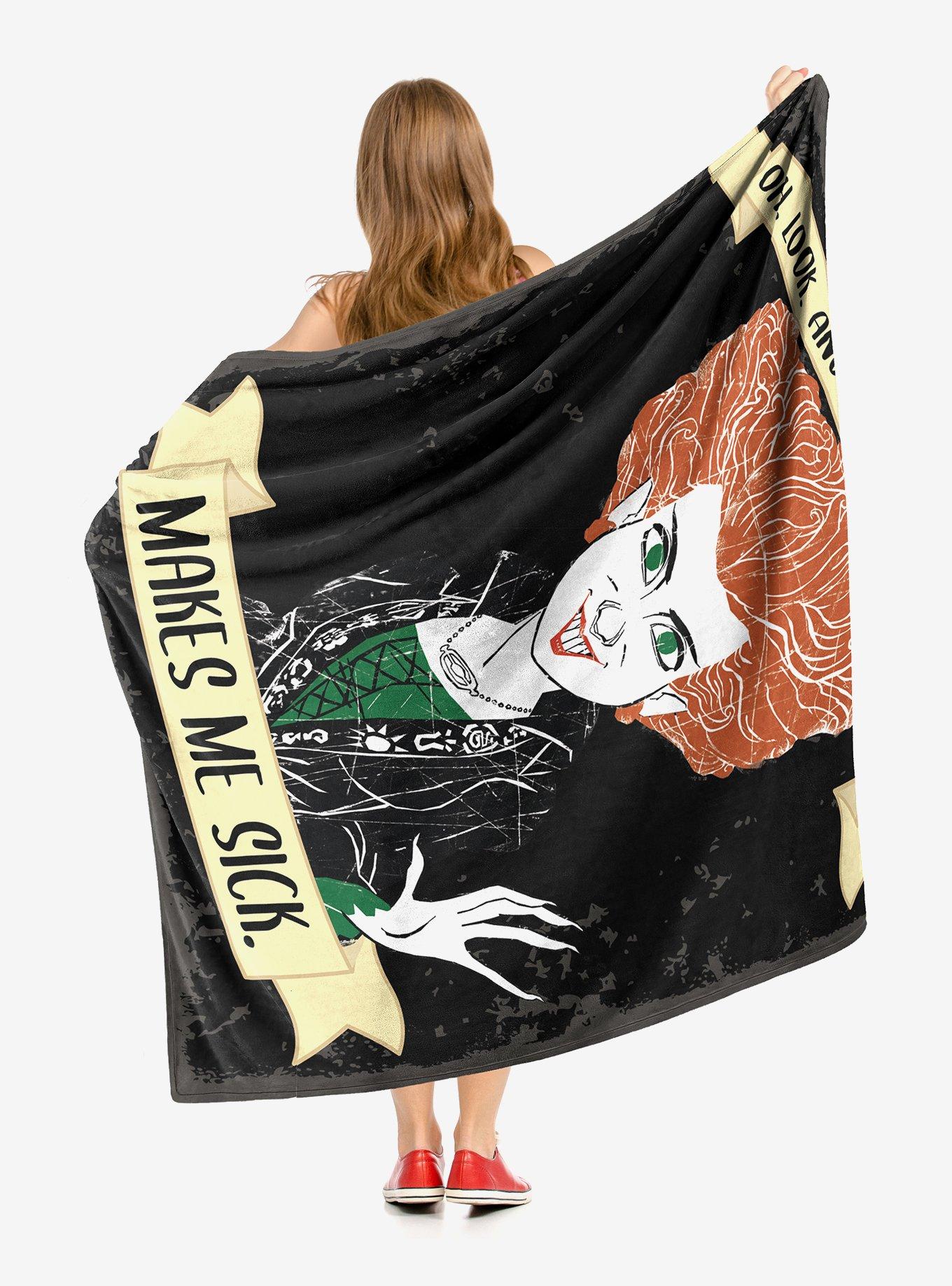 Disney Hocus Pocus Glorious Morning Throw Blanket, , alternate