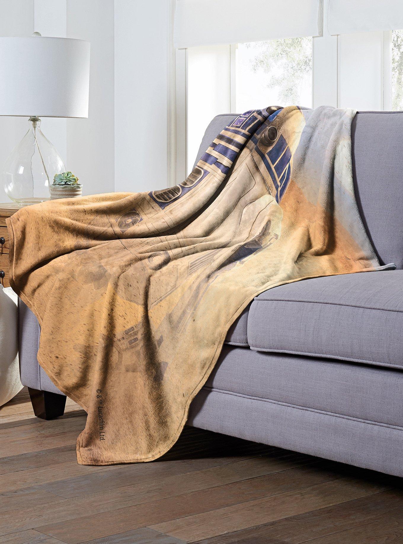 Star Wars Artoo Throw Blanket, , alternate