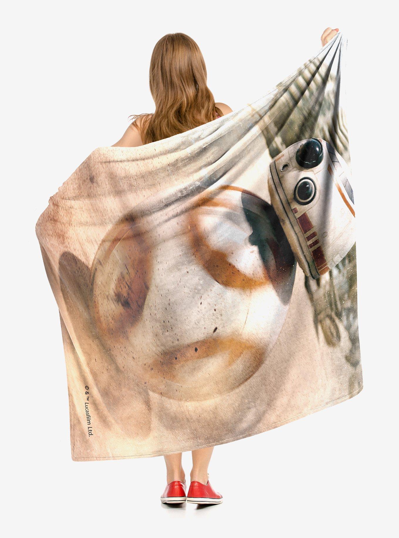 Star Wars Bb-8 Droid Throw Blanket, , alternate