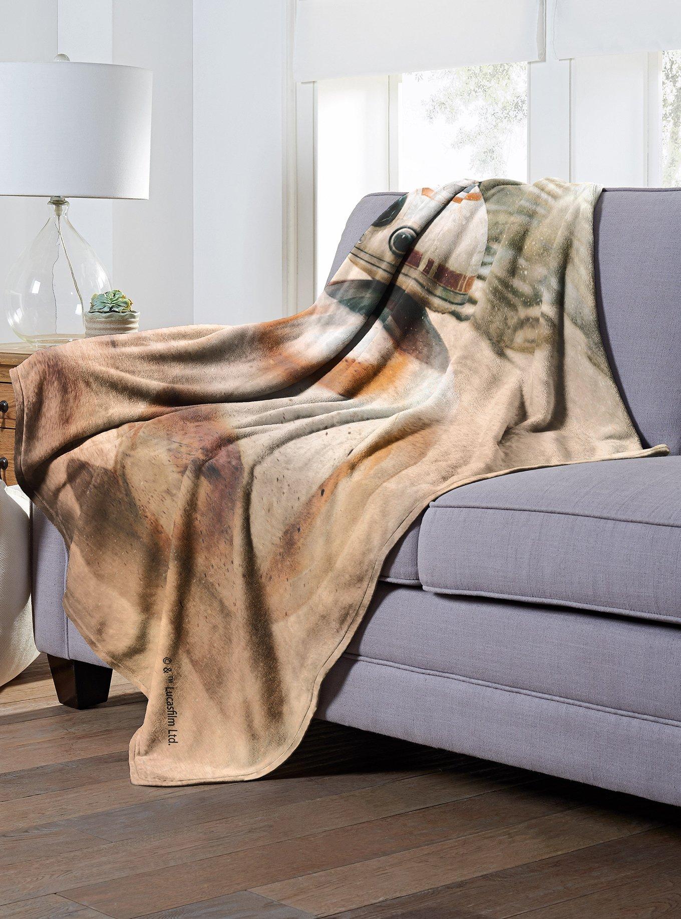 Star Wars Bb-8 Droid Throw Blanket, , alternate