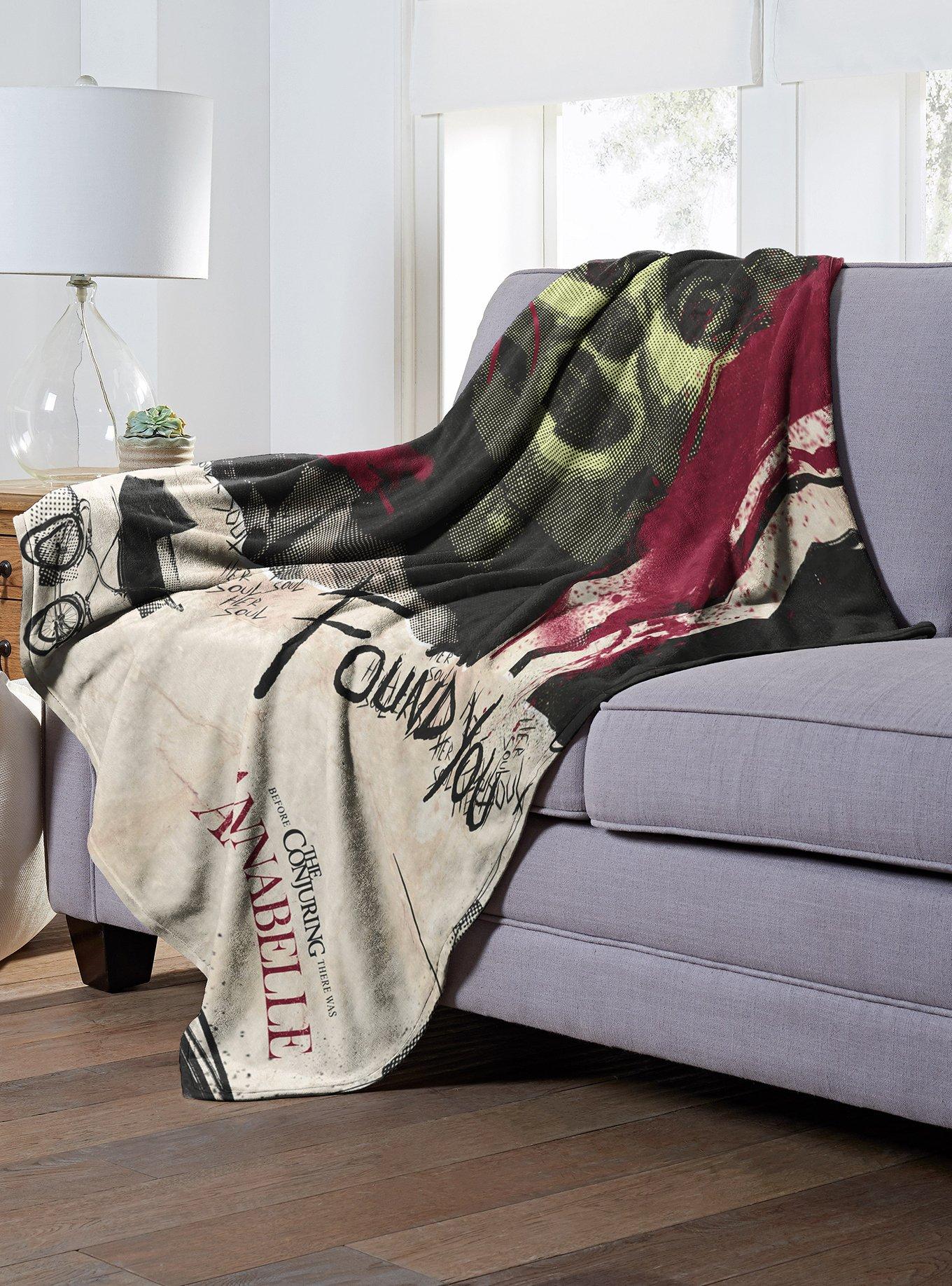 Annabelle Poster 2 Throw Blanket, , alternate