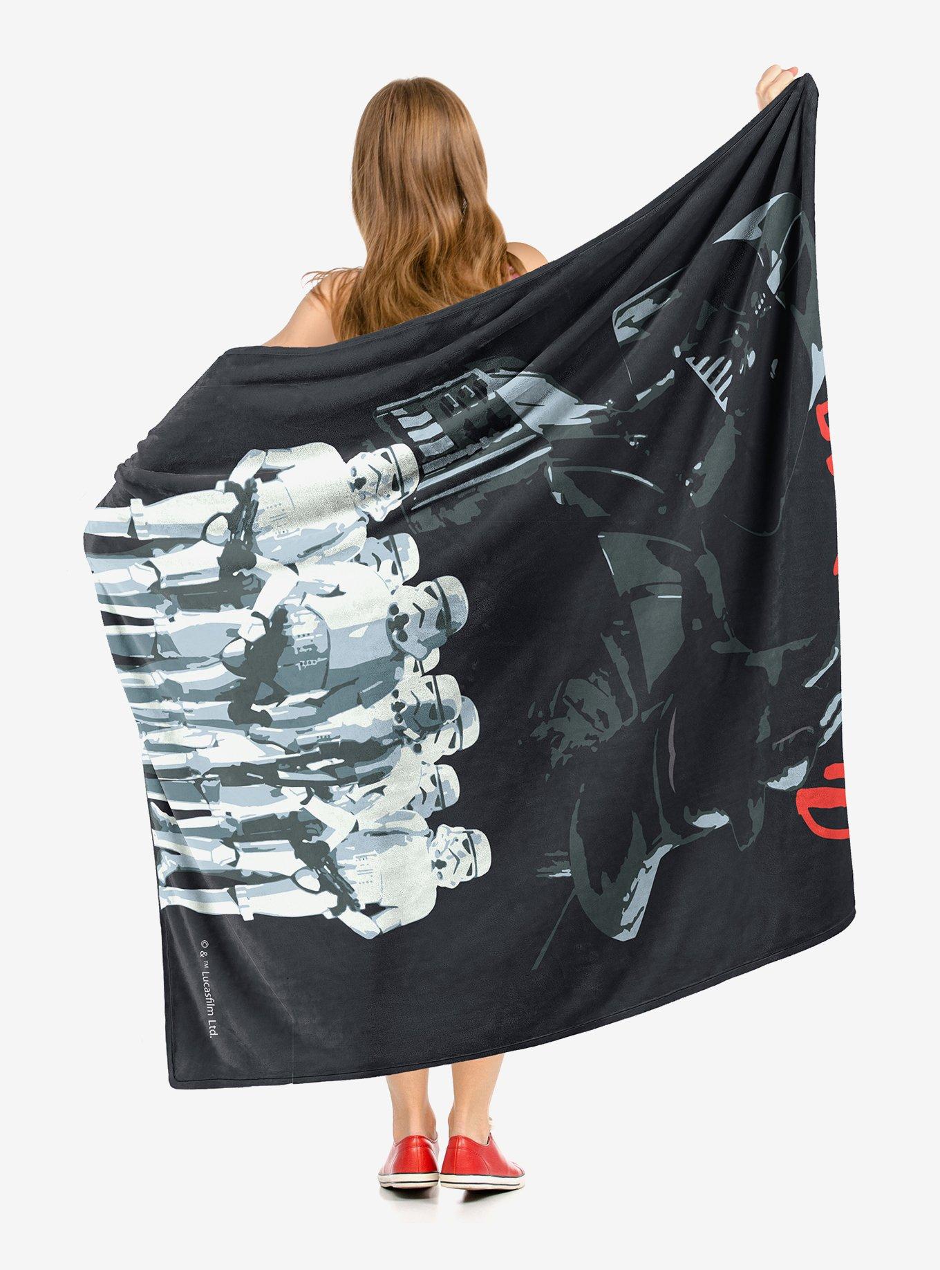 Star Wars Be Afraid Throw Blanket, , hi-res