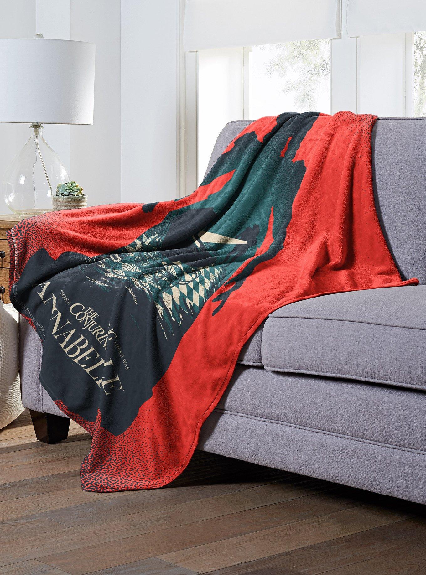 Annabelle Poster Throw Blanket