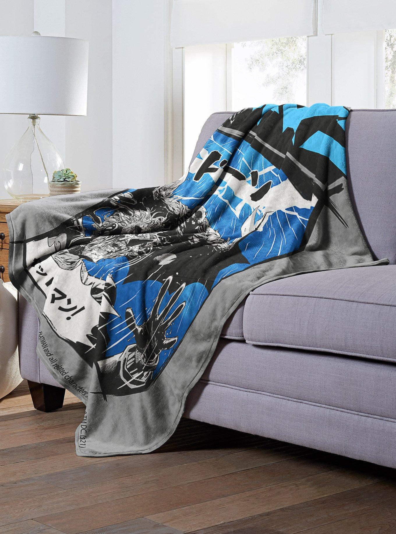 DC Comics Batman Anime DC Comics Batman Throw Blanket, , alternate