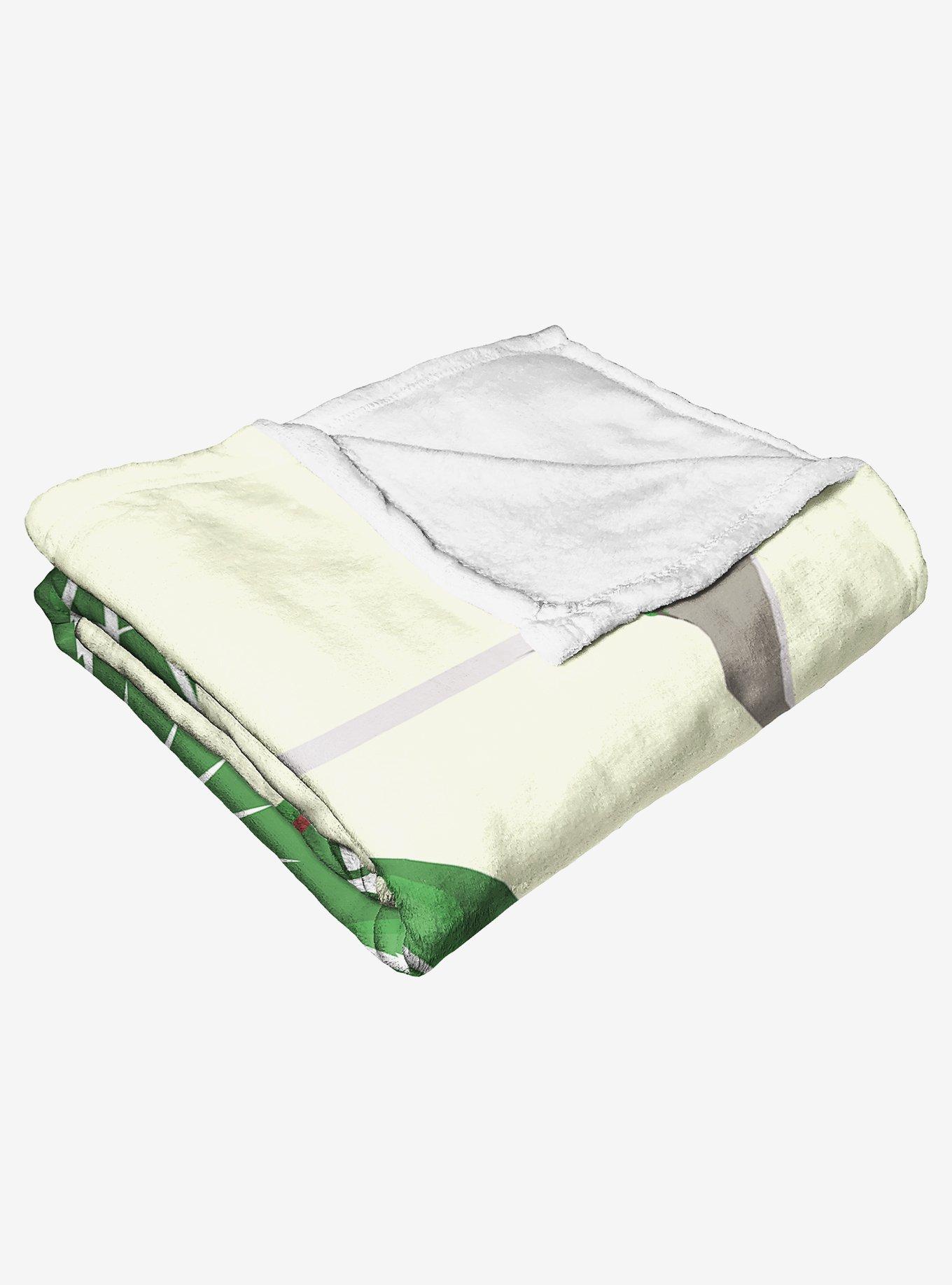 Star Wars Boba Fett Decorated Helmet Throw Blanket, , alternate