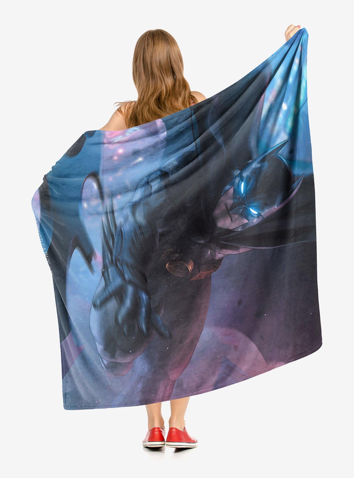 DC Comics Batman Batarang Cover Throw Blanket, , hi-res