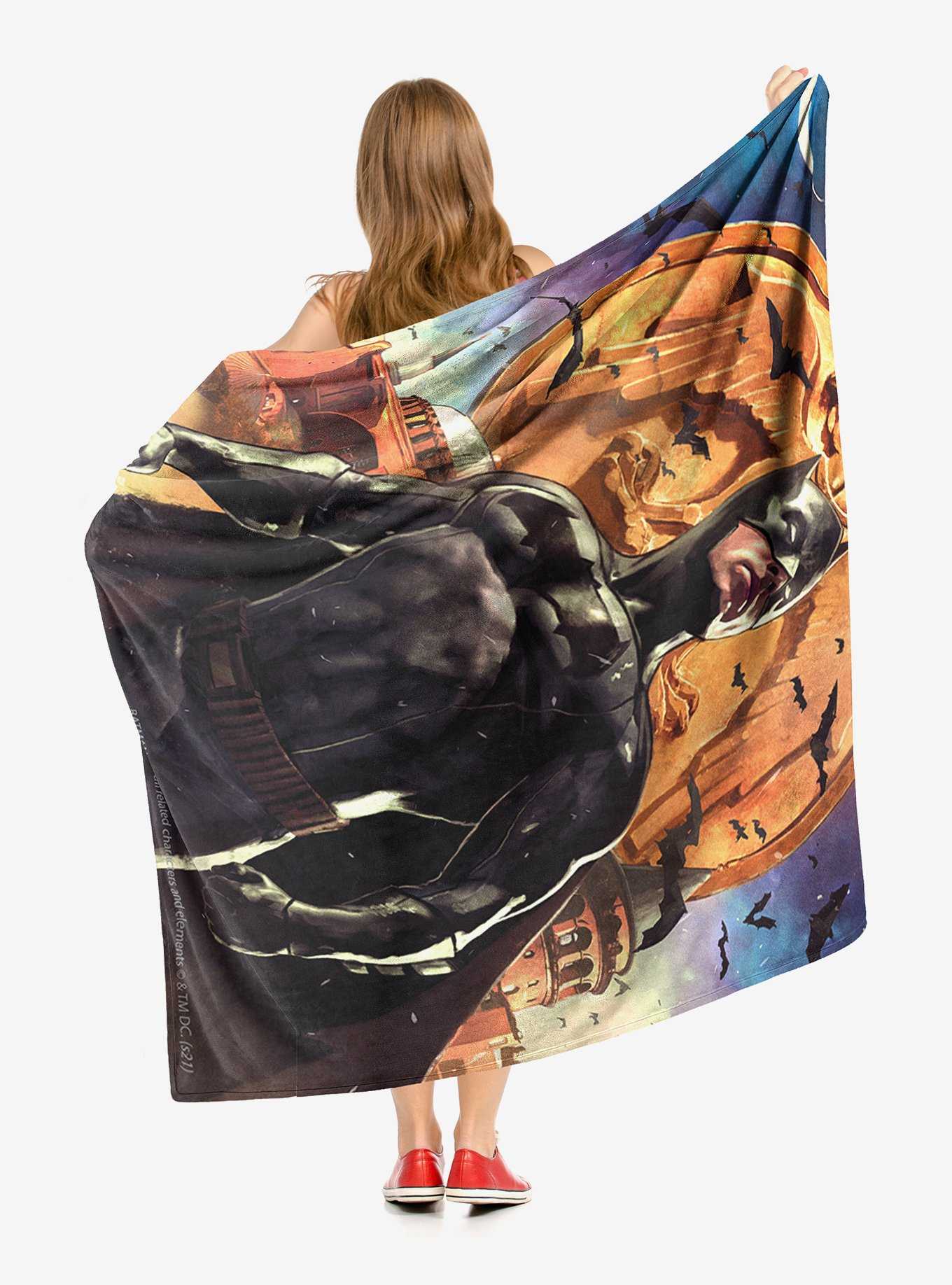 DC Comics Batman Castle Guardian Throw Blanket, , hi-res