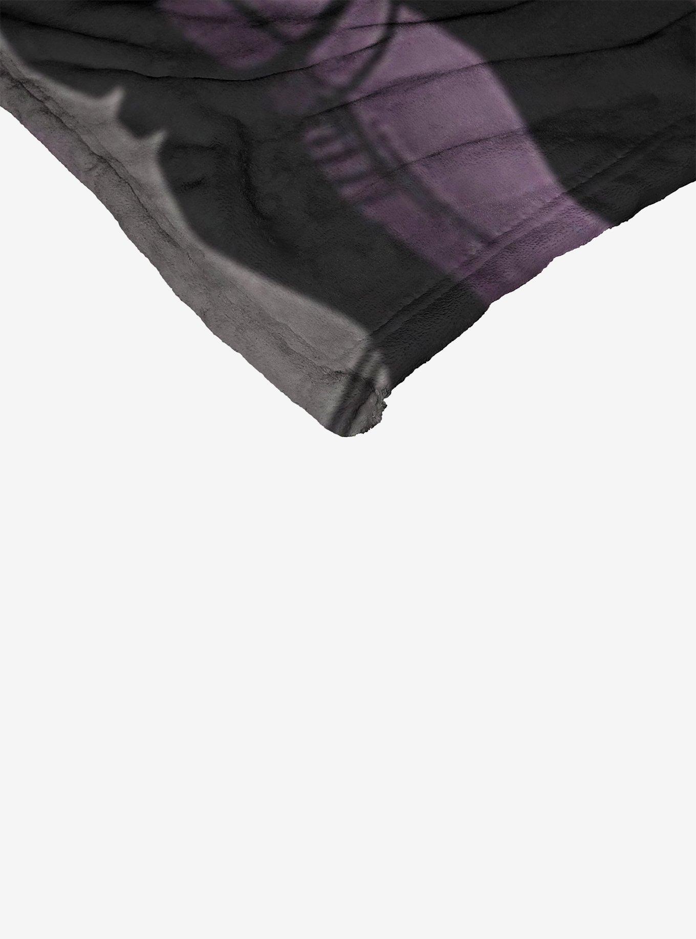 DC Comics Batman Gotham Grey Throw Blanket, , alternate