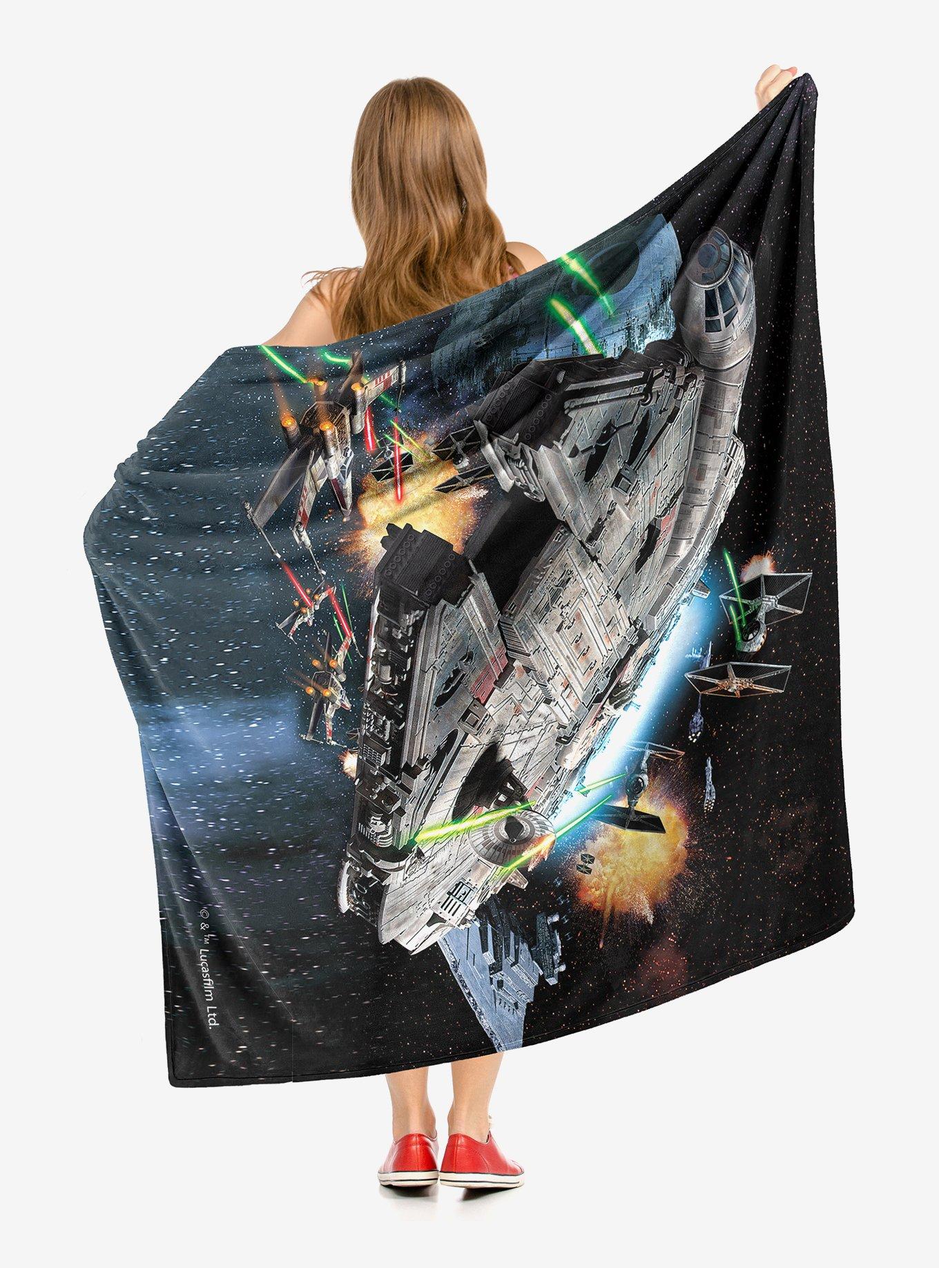 Star Wars Falcon Throw Blanket, , alternate