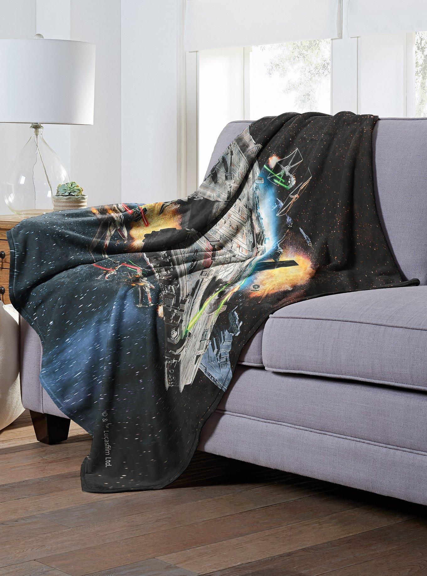 Star Wars Falcon Throw Blanket, , alternate