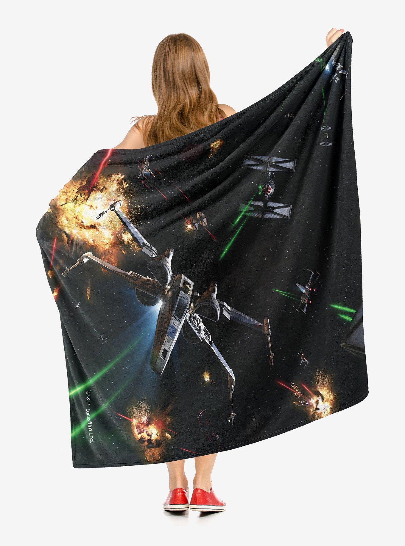 Star Wars Fighters Throw Blanket, , alternate