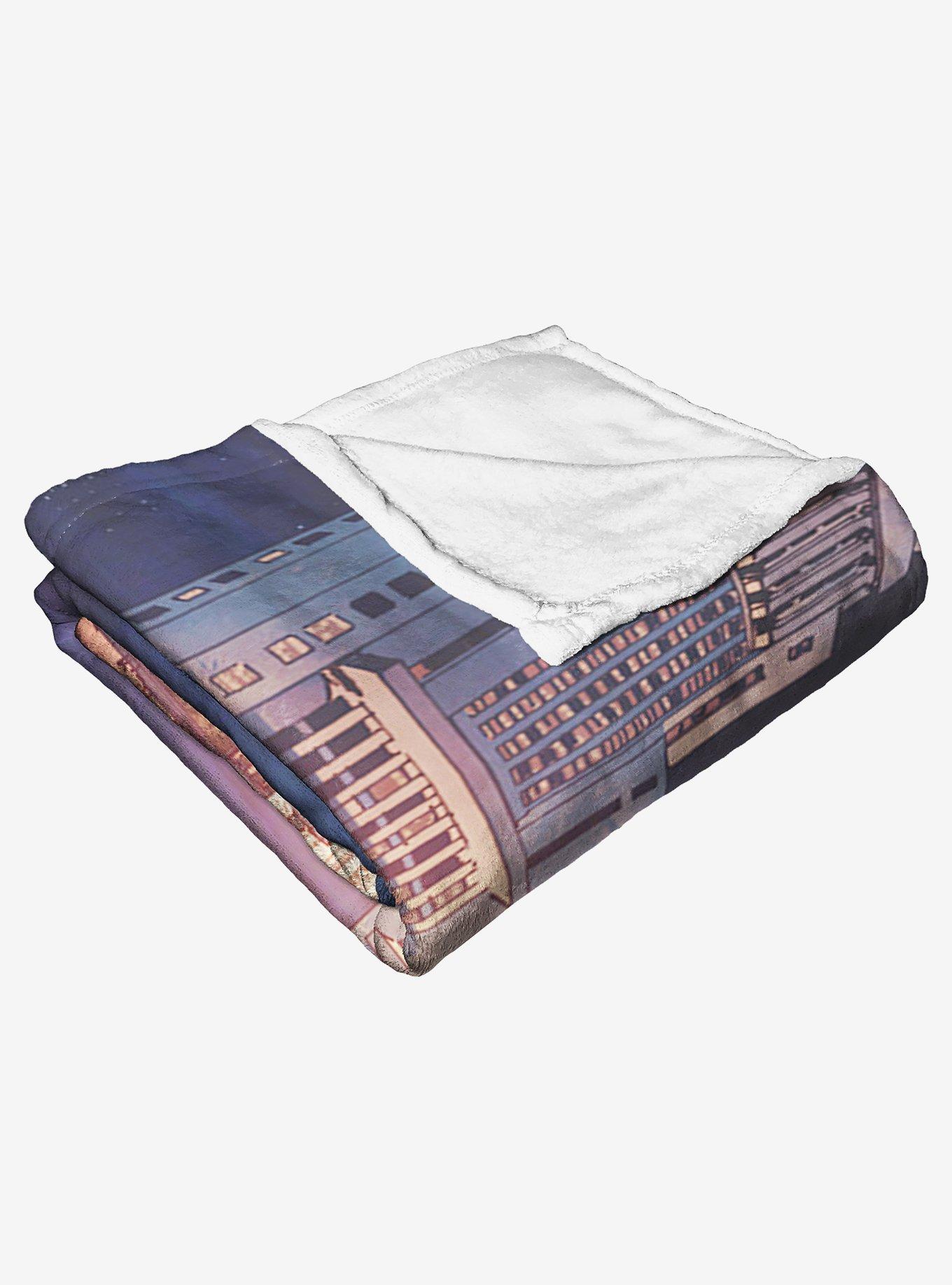 DC Comics Batman Knight Watch Throw Blanket, , alternate