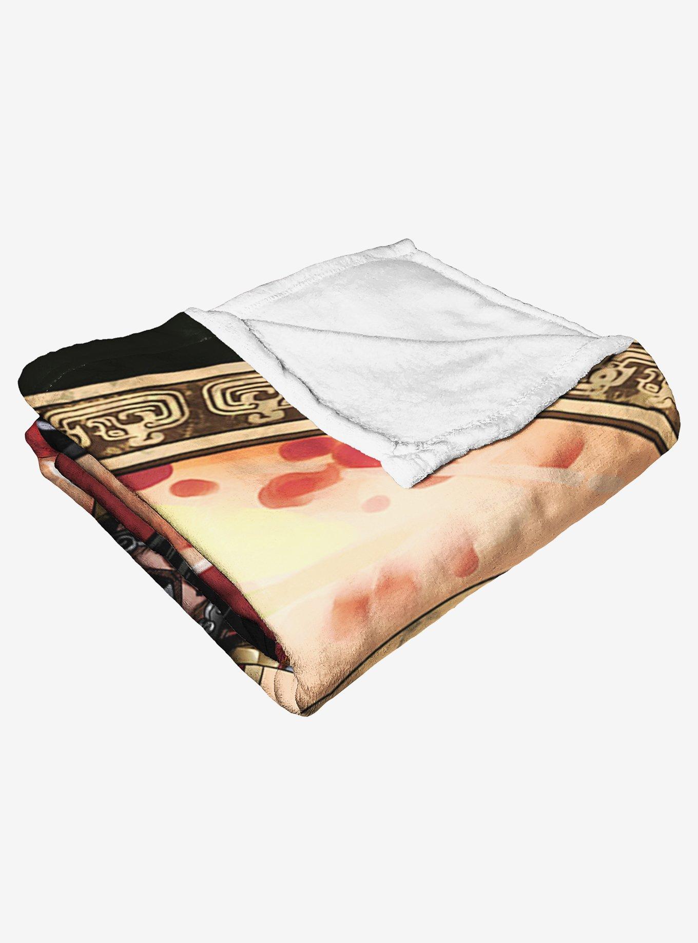 DC Comics Batman Lone Bat And Cub Throw Blanket, , alternate