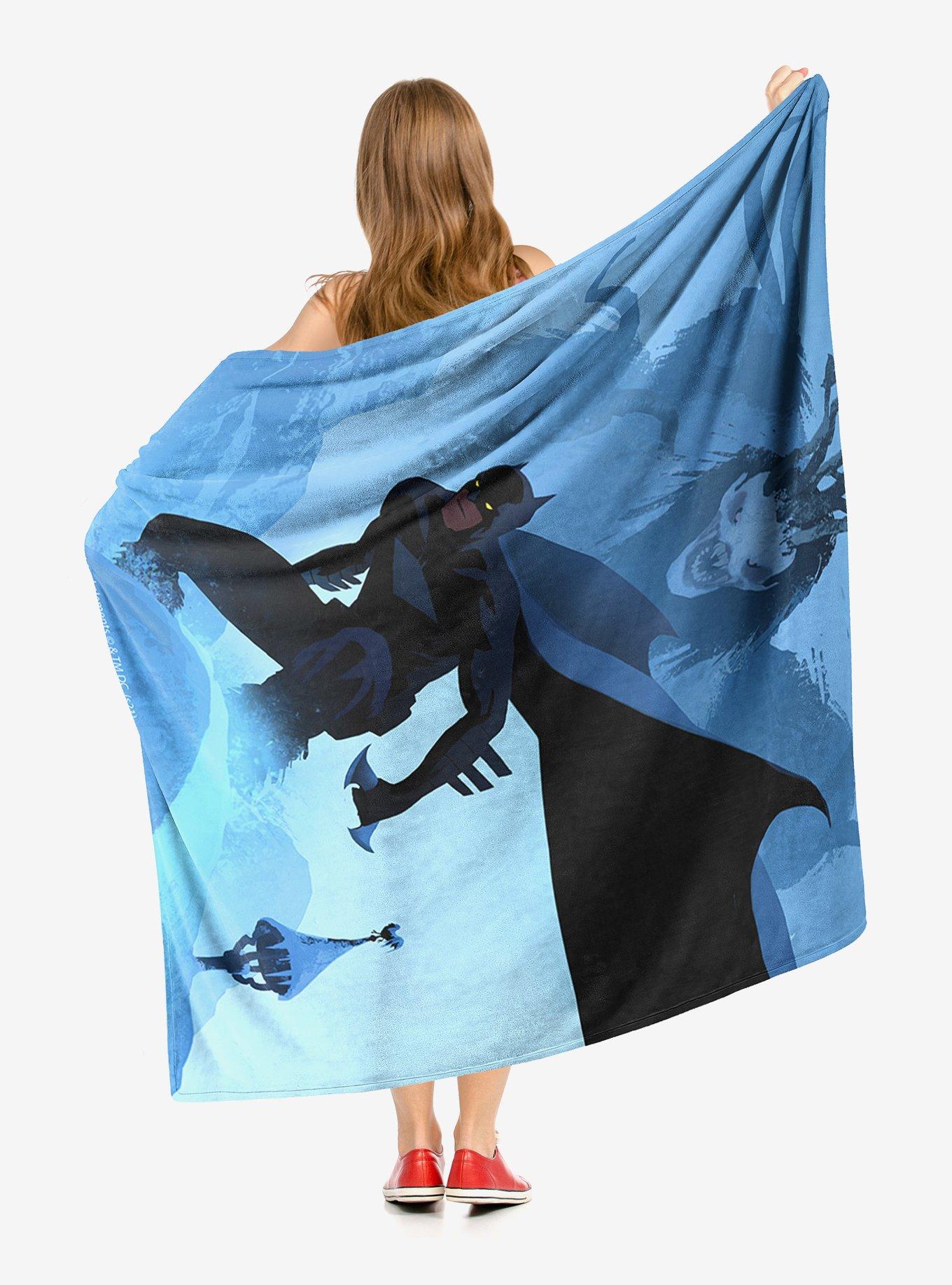 DC Comics Batman Mountain Of Madness Throw Blanket