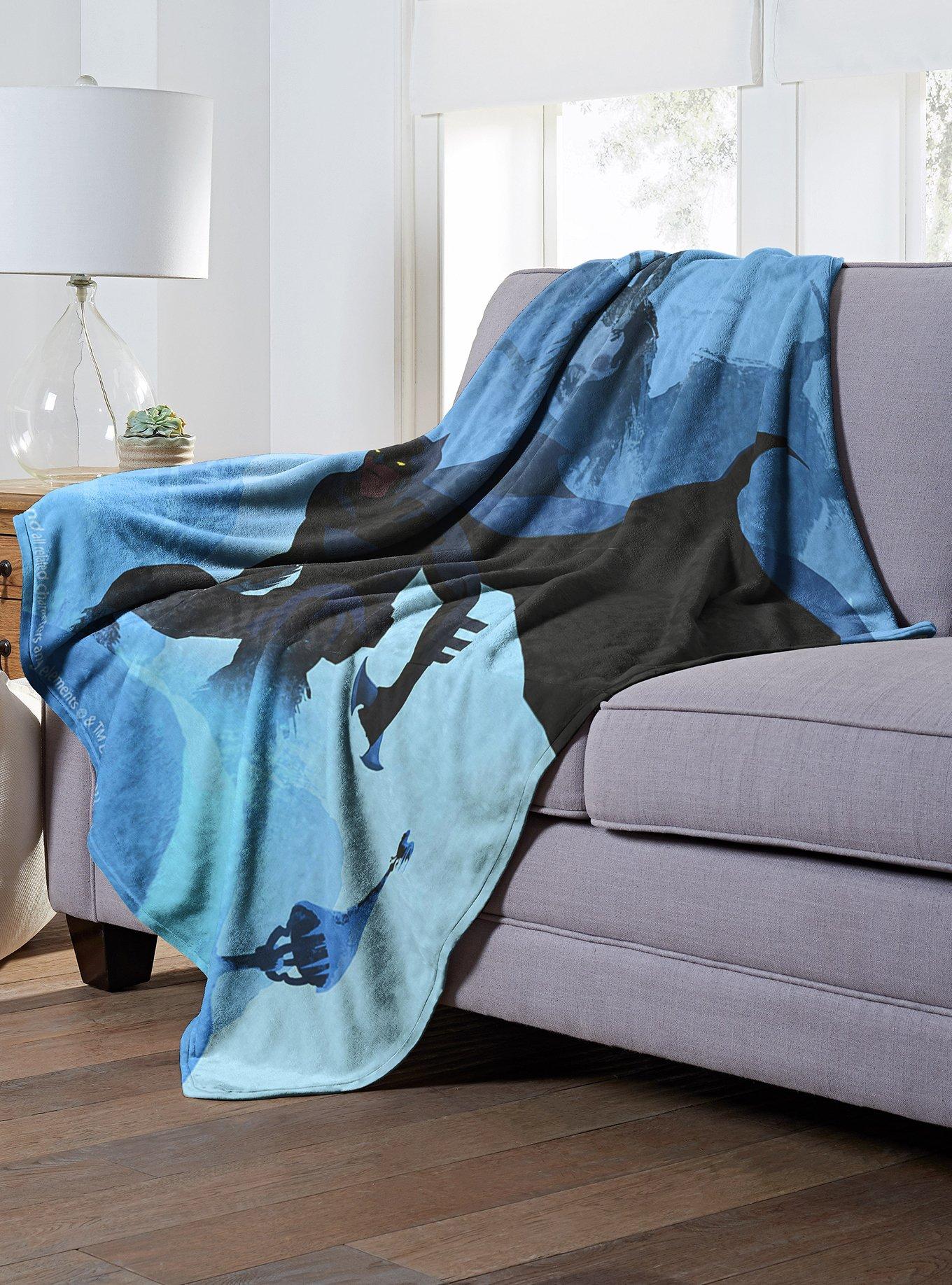 DC Comics Batman Mountain Of Madness Throw Blanket, , alternate