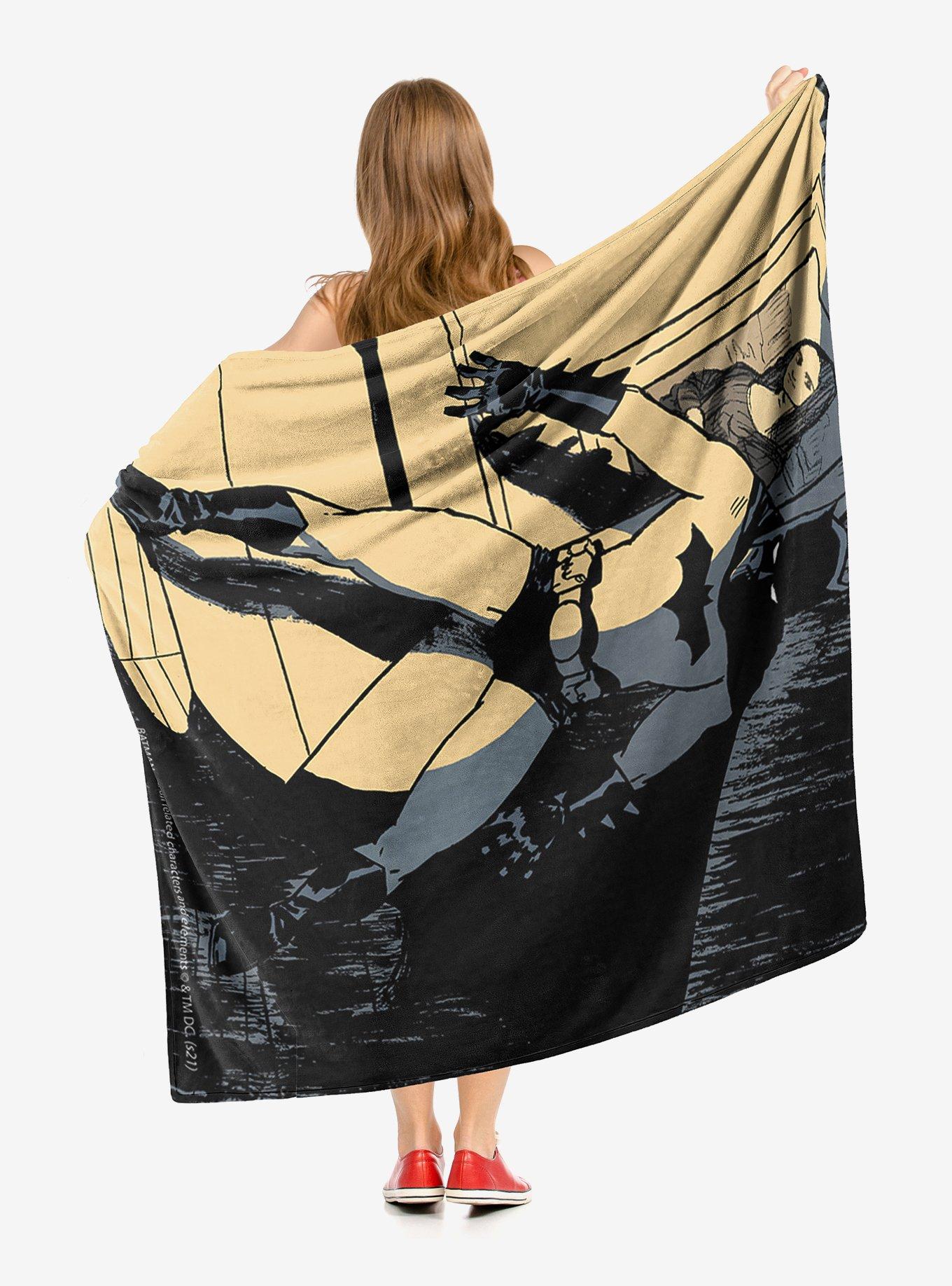 DC Comics Batman Spotlight Throw Blanket, , hi-res