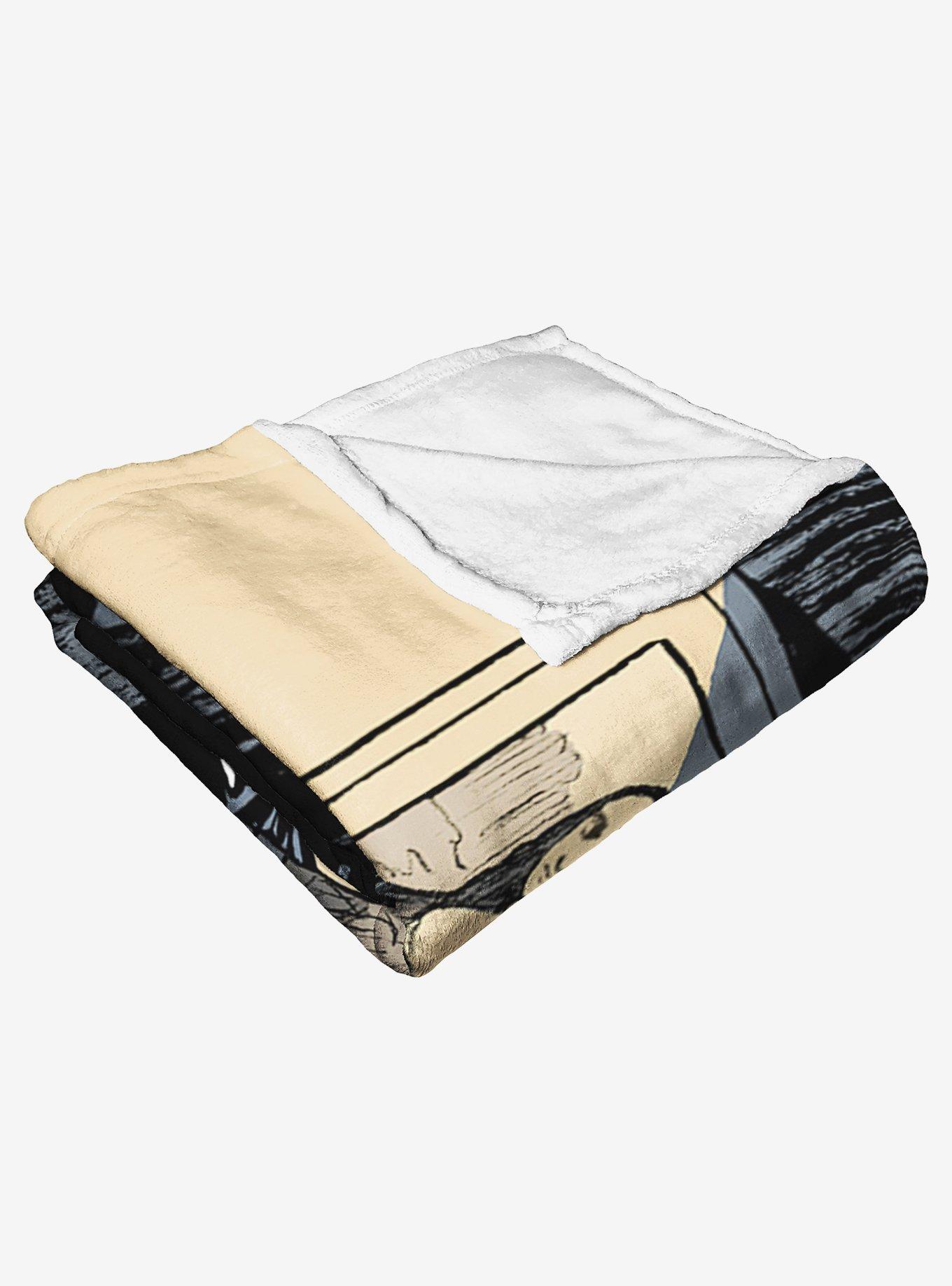 DC Comics Batman Spotlight Throw Blanket, , alternate