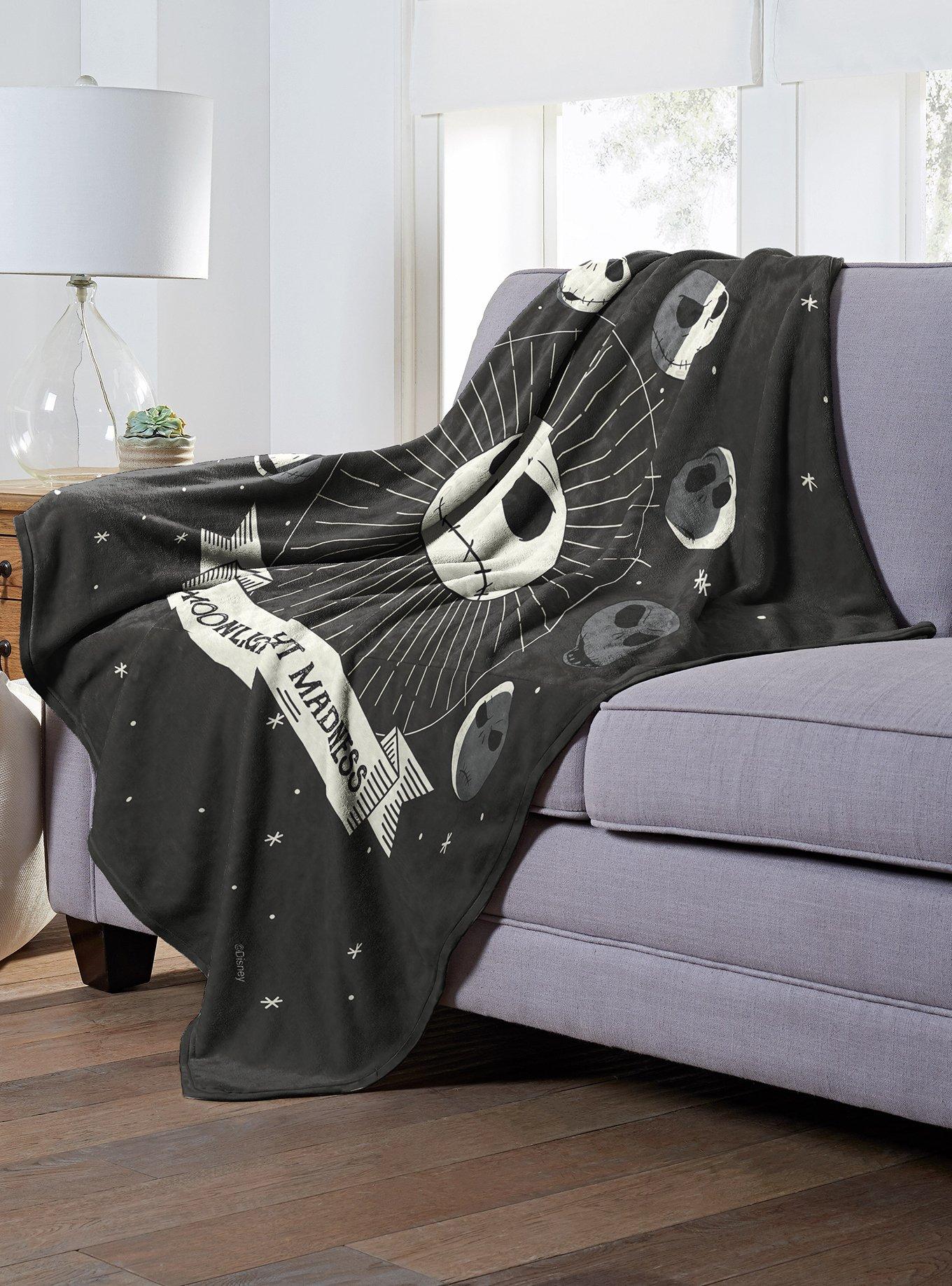 The Nightmare Before Christmas Phases Of Jack Throw Blanket, , alternate